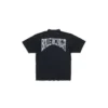 Χειροποίητο T-shirt με μεσαία εφαρμογή «Black Faded» 764235TPVU41569