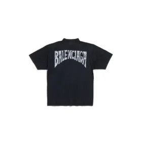 Χειροποίητο T-shirt με μεσαία εφαρμογή «Black Faded» 764235TPVU41569
