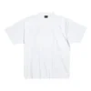 Χειροποίητο T-shirt μεσαίας εφαρμογής «Λευκό» 764235TPVU49601