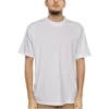 Χειροποίητο T-shirt μεσαίας εφαρμογής «Λευκό» 764235TPVU49601