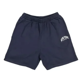 Cities New York Βαμβακερά σορτς φούτερ “Navy White” 676137TLVM30396