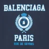 College 1917 T-shirt με μεσαία εφαρμογή “Blue” 612965TMV954140