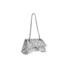 Crush Μικρή τσάντα με αλυσίδα, καπιτονέ “Silver” 716351210IW8110