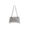 Crush Μικρή τσάντα με αλυσίδα, καπιτονέ “Silver” 716351210IW8110