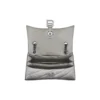 Crush Μικρή τσάντα με αλυσίδα, καπιτονέ “Silver” 716351210IW8110