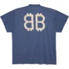 Crypto Oversized T-shirt «Μπλε» 739028TOVU64108