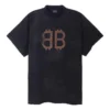 Crypto T-shirt Oversized «Black Faded» 739028TOVN81055