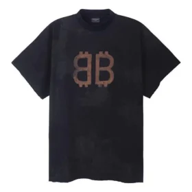 Crypto T-shirt Oversized «Black Faded» 739028TOVN81055