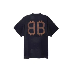 Crypto T-shirt Oversized «Black Faded» 739028TOVN81055