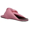 Δερμάτινα σανδάλια με ριχτή γραμμή “Pink” 636576WA2M05048