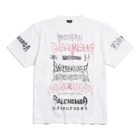 Diy Metal T-shirt “Λευκό Μαύρο Κόκκινο” 641675TPVO29065