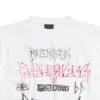 Diy Metal T-shirt “Λευκό Μαύρο Κόκκινο” 641675TPVO29065