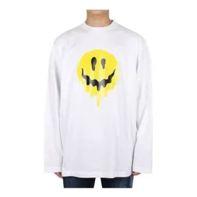Drip Peace T-shirt, φαρδιά εφαρμογή “White” 651796TKVA18639