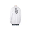 Drip Peace T-shirt, φαρδιά εφαρμογή “White” 651796TKVA18639