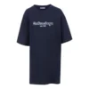 EST. 1917 Oversized T-shirt από βαμβάκι σε γραμμή “Dark Blue” 583218TFV44