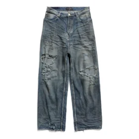 Φαρδιά παντελόνια «Light Blue» 745213TNW014974