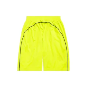 Φαρδιά ποδοσφαιρικά σορτς «Neon Yellow» 777709TPVW47110