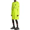 Φαρδιά ποδοσφαιρικά σορτς «Neon Yellow» 777709TPVW47110