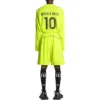 Φαρδιά ποδοσφαιρικά σορτς «Neon Yellow» 777709TPVW47110