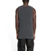 Φαρδύ αμάνικο μπλουζάκι «Washed Black» 697880TMVI11055