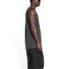 Φαρδύ αμάνικο μπλουζάκι «Washed Black» 697880TMVI11055