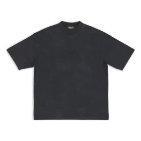 Fashion Institute T-shirt με μεσαία εφαρμογή «Washed Black» 612966TMVH68190