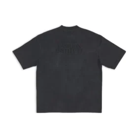 Fashion Institute T-shirt με μεσαία εφαρμογή «Washed Black» 612966TMVH68190