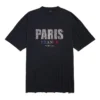 Φόρεμα-T-shirt Paris Strass «Μαύρο» 777750TRVL71000