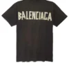 Φόρεμα Tape Type τύπου T-shirt με ταινίες «Dark Grey» 739037TOVA98519