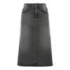 Φούστα A-line FW21 «Washed Grey Τζιν» 646913TBP477767