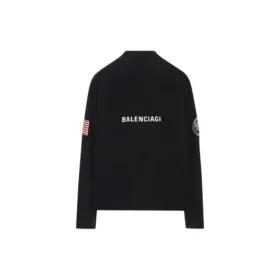 Φούτερ Balenciaga x NASA Space Multi-Patch «Μαύρο» 662496TKVD71070