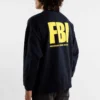 Φούτερ FBI με στρογγυλό λαιμό “Ναυτικό μπλε/Κίτρινο” 676629TLVH14265
