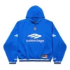 Φούτερ με κουκούλα 3B Football Μπλούζα Polo “Royal Blue White” 827939TTVQ84701
