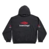Φούτερ με κουκούλα 3B Sports Icon Oversized «Μαύρο Κόκκινο Λευκό» 739024TPVD81470