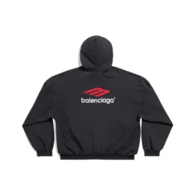 Φούτερ με κουκούλα 3B Sports Icon Oversized «Μαύρο Κόκκινο Λευκό» 739024TPVD81470