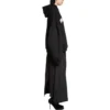 Φούτερ με κουκούλα Back Flip Round Oversized «Μαύρο Λευκό» 761458TPVG11070