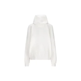 Φούτερ με κουκούλα Back Flip Round Oversized “White Black” 761458TPVG19040