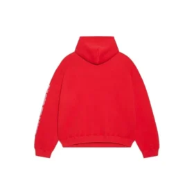 Φούτερ με κουκούλα Balenciaga, φαρδιά γραμμή «Red» 674986TLVJ26441