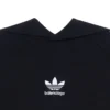 Φούτερ με κουκούλα Balenciaga x adidas Oversized “Black” 729322TNVN28482