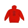 Φούτερ με κουκούλα Balenciaga x FORTNITE, μεσαία εφαρμογή «Red» 600583TLVO46506