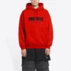 Φούτερ με κουκούλα Balenciaga x FORTNITE, μεσαία εφαρμογή «Red» 600583TLVO46506