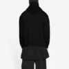 Φούτερ με κουκούλα Balenciaga x Marvel Hulk, μέτρια εφαρμογή «Μαύρο» 600583TLV581000