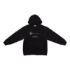 Φούτερ με κουκούλα Balenciaga x WFP, μεσαία εφαρμογή “Black” 600583TMVL11070