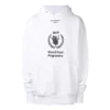 Φούτερ με κουκούλα Balenciaga x World Food Programme «Λευκό Μαύρο» 541870TCV343307