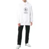 Φούτερ με κουκούλα Balenciaga x World Food Programme «Λευκό Μαύρο» 541870TCV343307