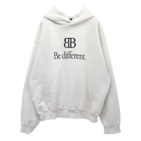 Φούτερ με κουκούλα BB Be Different Popover «Ecru Black» 720426TNVB49784