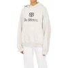 Φούτερ με κουκούλα BB Be Different Popover «Ecru Black» 720426TNVB49784