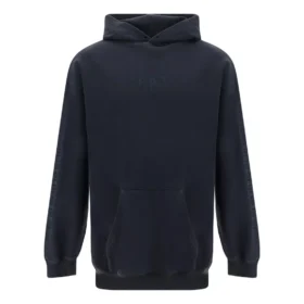 Φούτερ με κουκούλα BB, μεσαία εφαρμογή, «Washed Black» 570811TMVG68190