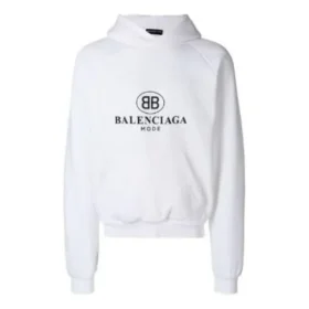 Φούτερ με κουκούλα BB Mode «White» 508118TYK849000