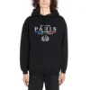 Φούτερ με κουκούλα BB Paris Flag από βαμβάκι «Μαύρο» 570811TGV681000